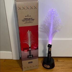 Star Wars Fiber Optic Light Saber Christmas Tree